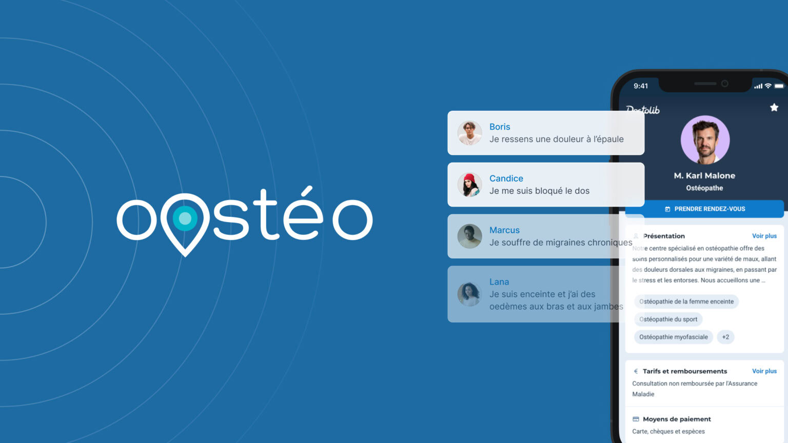 OOsteo, création d’un template Bootstrap pour les praticiens